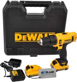 Шурупокрут DeWALT акумуляторний DCD716D2 (2 акумулятори + ЗП + чохол)