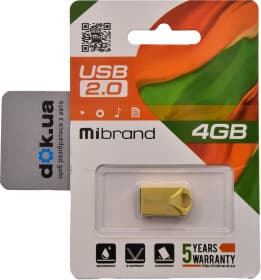 Флешка Mibrand Hawk 4 ГБ MI20HA4M1G