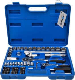 Набір бит та торцевих головок з тріскачкою Grad Start 6003145 60 шт.