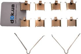 Комплектующие дисковых тормозных колодок A.B.S. 1166Q