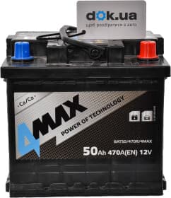 Акумулятор 4Max 6 CT-50-R BAT50470R4MAX