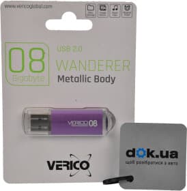 Флешка Verico Wanderer 8 ГБ 1UDOVM4PE83NN