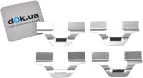 Компоненти дискових гальмівних колодок Компоненти дискових гальмівних колодок