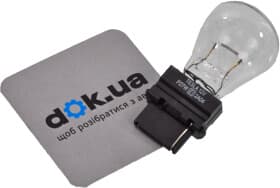 Автолампа Tesla Standard P27W W2,5x16d 27 W прозрачная b77291