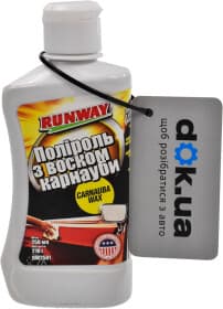 Полироль для кузова Runway Carnauba Wax