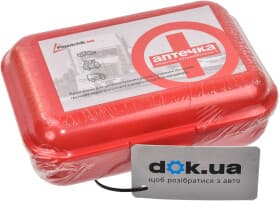 Аптечка автомобільна Poputchik в жорсткому чохлі 02-053-П