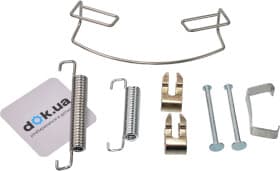 Монтажний комплект барабанних гальмівних колодок Fast FT32407