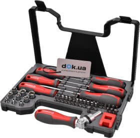 Набір викруток з набором бит Intertool VT-3352