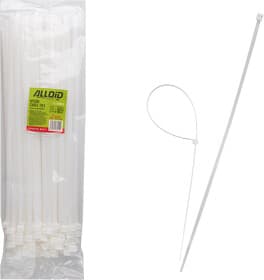 Стяжка Alloid PC-76400W 400 мм 7,6 мм 100 шт