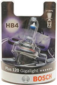 Автолампа Bosch Gigalight Plus 120 HB4 P22d 51 W прозрачная 1987301132