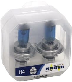Автолампа Narva Range Power White H4 P43t-38 55 W 60 W темно-блакитна 486802100