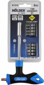 Отвертка реверсивная с набором бит Molder MT32319