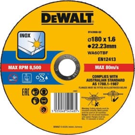 Круг отрезной DeWALT DT43908 180 мм