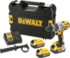 Шуруповерт DeWALT аккумуляторный DCD996P3 (3 аккумулятора + ЗУ + чехол)
