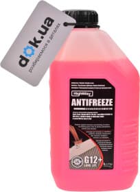 Готовый антифриз HighWay Long Life G12+ красный -40 °C Готовый антифриз HighWay Long Life G12+ красный -40 °C