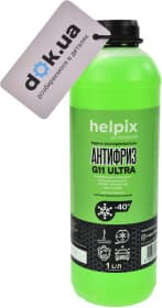 Готовий антифриз Helpix Ultra G11 зелений -40 °C