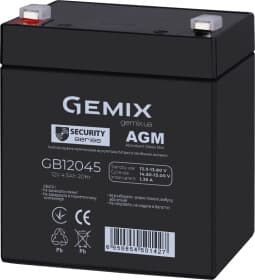Аккумулятор для ИБП Gemix Security Series GB GB12045 10630075 4.5 Ач 12 В