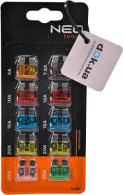 Набір запобіжників Neo Tools 11-991 FT midi (normal) 10 шт.