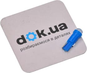 Автолампа AllLight W1,2W W2x4,6d 1,2 W синяя t5cobb