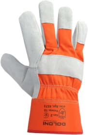 Перчатки рабочие Doloni D-POWER кожаные (спилок) белые