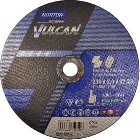 Круг отрезной NORTON Vulcan 70V107 230 мм