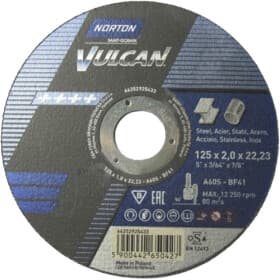 Круг отрезной NORTON Vulcan 70V110 125 мм