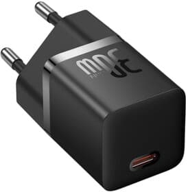 Сетевое зарядное устройство Baseus GaN5 Fast Charger CCGN070401 30 Вт Сетевое зарядное устройство Baseus GaN5 Fast Charger CCGN070401 30 Вт