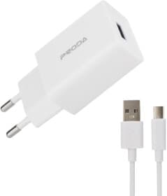 Мережевий зарядний пристрій Proda PD-A43A-WHT 12 Вт
