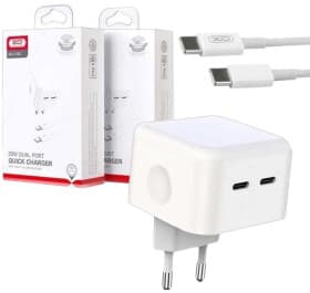 Мережевий зарядний пристрій XO XOL102CWH 35 Вт