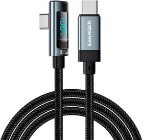 Кабель Essager EXCT1W-HCA0G-P type-C - type-C 2 м