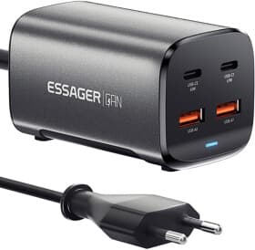 Сетевое зарядное устройство Essager ECT2AC-JYB0G-Z 67 Вт Сетевое зарядное устройство Essager ECT2AC-JYB0G-Z 67 Вт