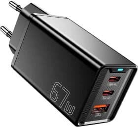 Сетевое зарядное устройство Essager ECTAC-KSB01-Z 67 Вт Сетевое зарядное устройство Essager ECTAC-KSB01-Z 67 Вт