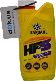 Жидкость ГУР Bardahl HF-S Hydraulic Fluid синтетическое Жидкость ГУР Bardahl HF-S Hydraulic Fluid синтетическое