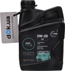 Моторна олива AVISTA Pace EVO US 0W-20 синтетична