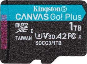 Карта памяти Kingston Canvas Go! Plus microSDXC 1 ТБ