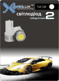 Автолампа Xenolux T10 W2,1x9,5d 1 W оранжевая 20043