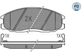 Тормозные колодки Тормозные колодки