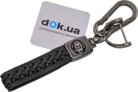 Брелок Vitol с логотипом Kia черный 60371