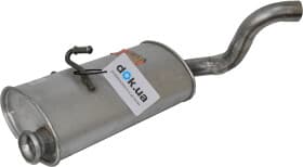 Глушник вихлопних газів кінцевий