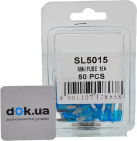 Предохранитель автомобильный Shafer SL5015 FN mini 15A