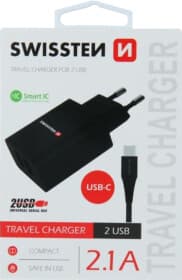 Сетевое зарядное устройство Swissten DOSWS22054000 10 Вт