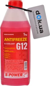 Готовый антифриз S-Power G12 красный -30 °C