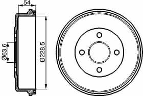 Тормозной барабан
