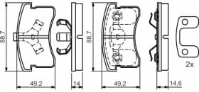 Гальмівні колодки