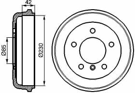 Тормозной барабан