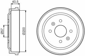 Тормозной барабан