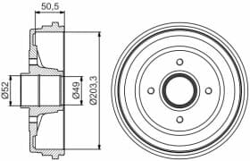 Тормозной барабан