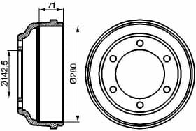 Тормозной барабан