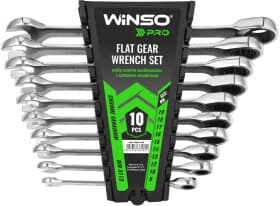 Набір ключів тріскачок комбінованих Winso Pro-Series 900210 8-19 мм 10 шт