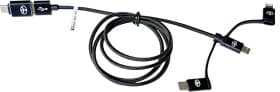 Кабель 3 в 1 Toyota / Lexus / Daihatsu USB - Apple Lightning - type-C - type-C - Micro USB TBMTCEPHON23 1 м